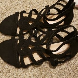 Black sandals